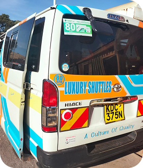 Luxury Shuttles office assistance for parcel support